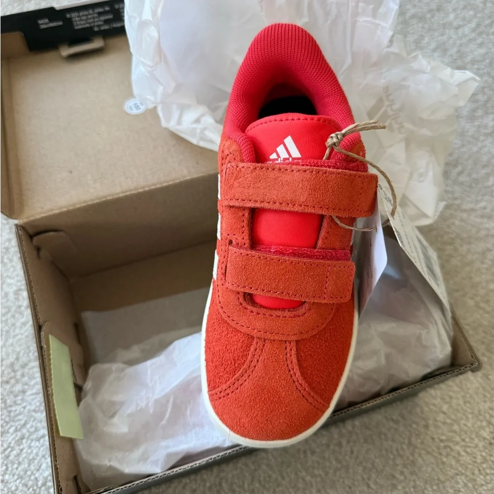 Adidas VL Court 3.0 CF I Toddler Shoes size 10T
